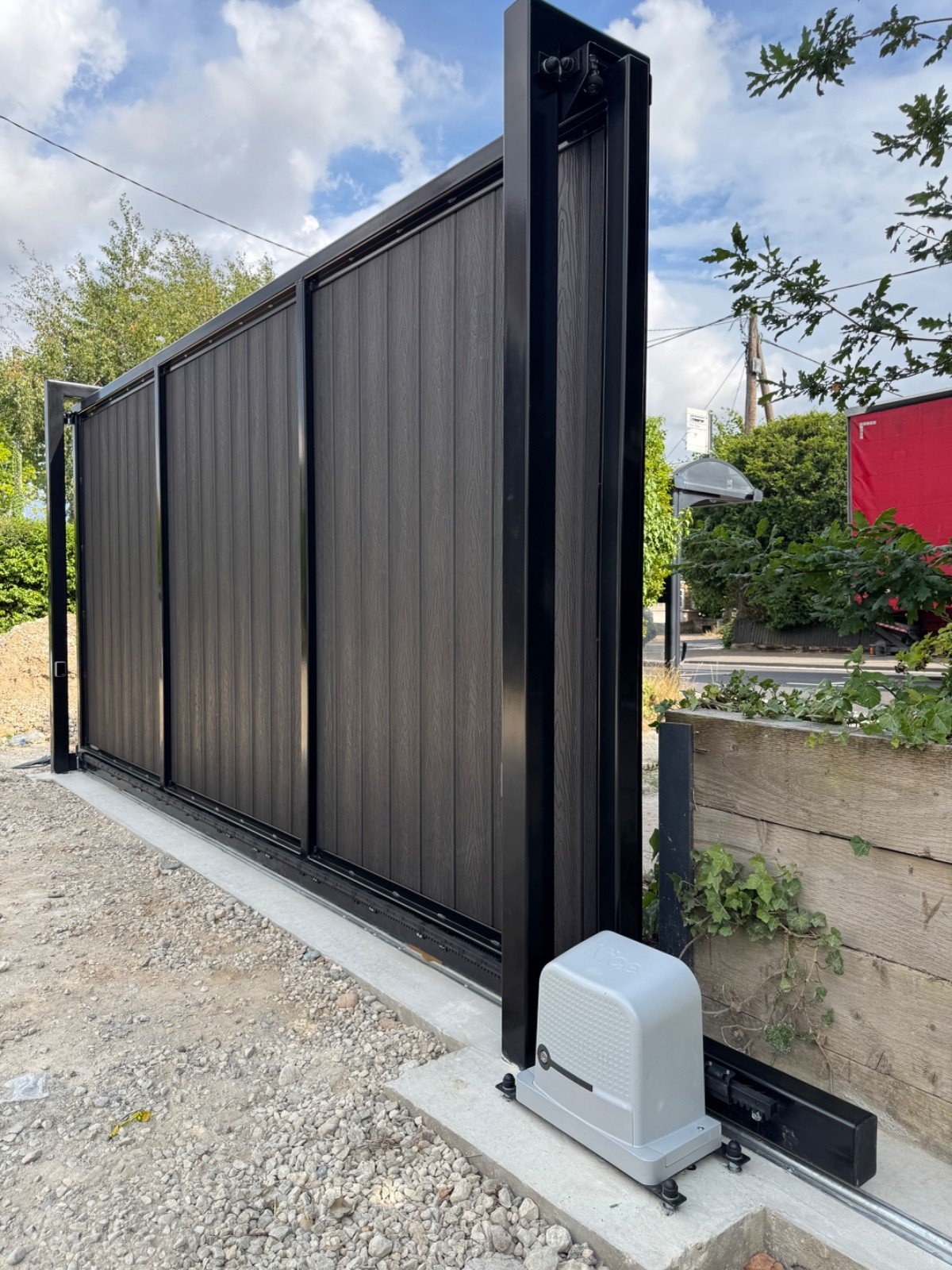Sliding Metal Electric Gate